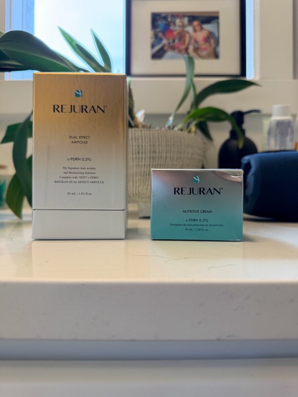 Rejuran Nutritive Cream – Cream & Teal Moisturizer